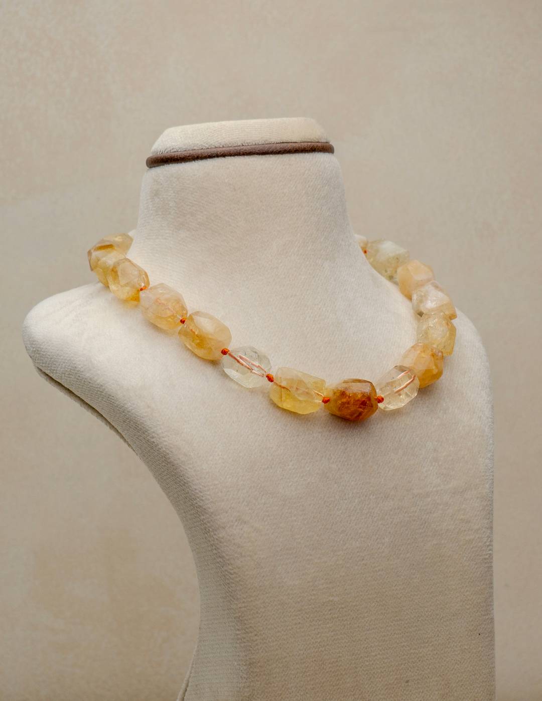 Citrine Uncut Beads