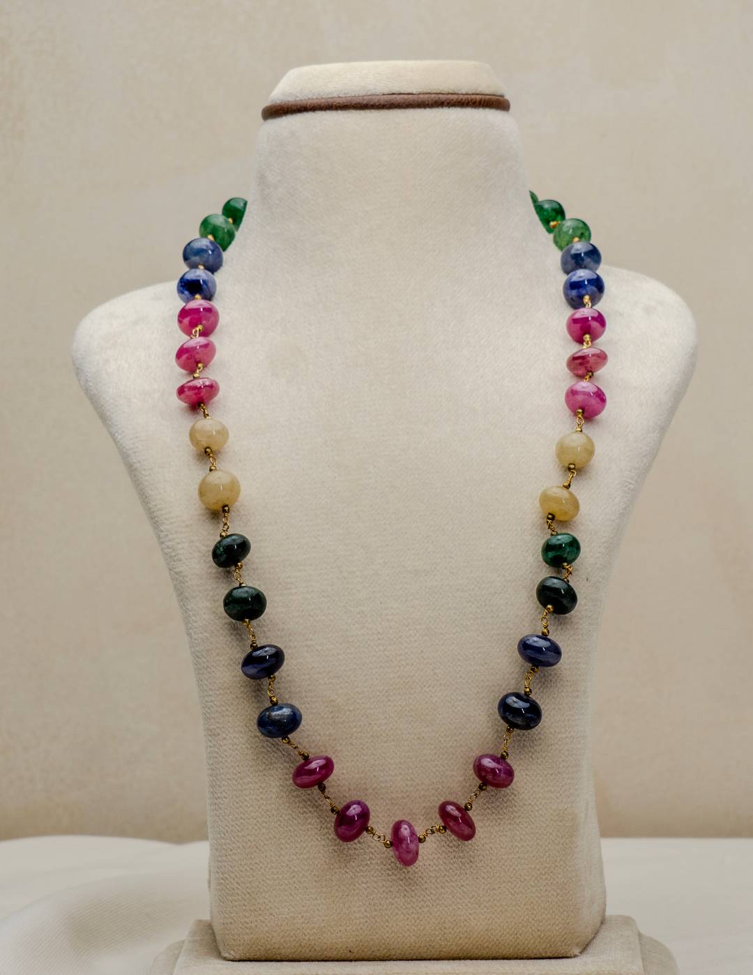 Multi Sapphired Beads