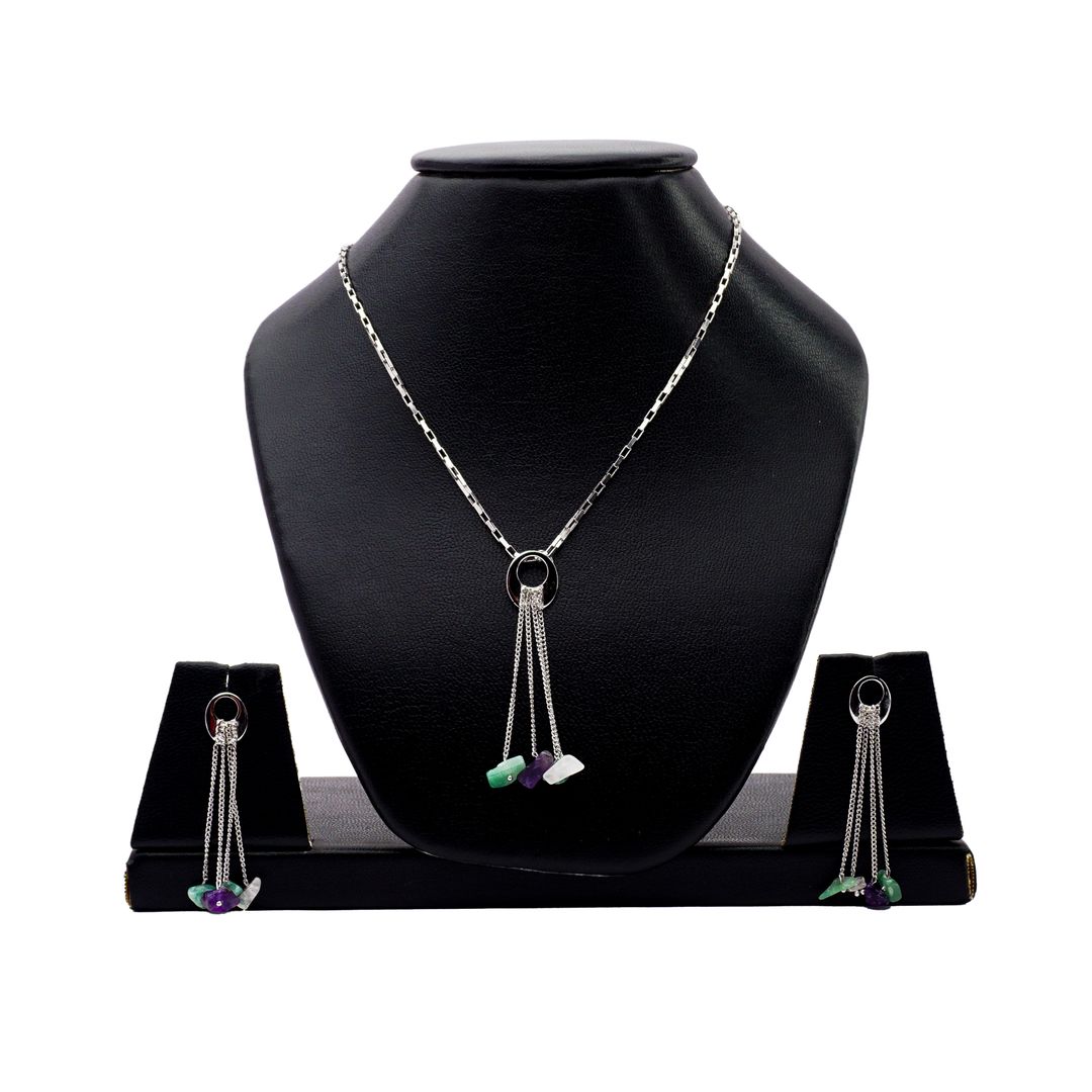 Purple and Jade Radiance